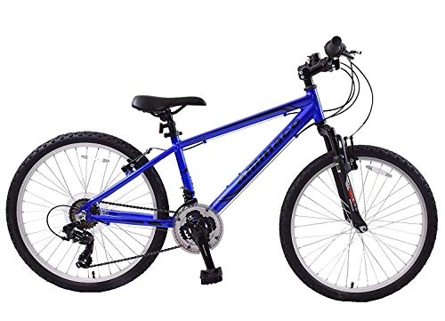 Mountain Bike : Ammaco. Creek 26" Wheel Front Suspension Mens Monutain Bike 16" Alloy Frame 21 Speed Blue