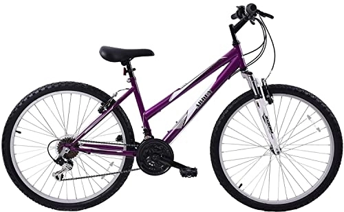 Mountain Bike : Arden Mountaineer Womens Mountain Bike 26" Wheel Front Suspension 18" Frame Purple