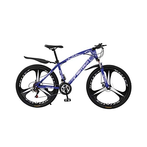 Mountain Bike : B-D 26 Inch Adult Mountain Bike, Cutter Wheels 21-Speed High Carbon Steel Frame Bicycle Outdoors Sport Cycling Road Exercise Bikes, Hardtail, E
