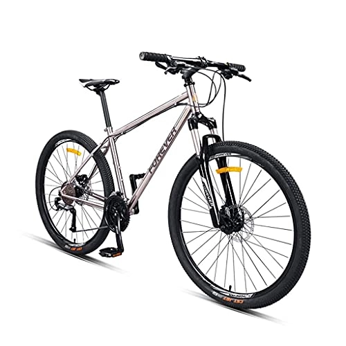 Mountain Bike : BaiHogi Professional Racing Bike, Mountain Bike Cross-Country Variable Speed 30-Speed All Terrain Dual Disc Brake Damping Bicycles Chrome Molybdenum Steel Frame 27.5 Inches (Color : -, Size : -)