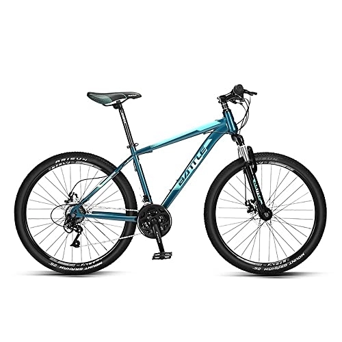 Mountain Bike : Bananaww 26-inch Mountain Bike, 24 Speed Mens Mountain Bicycle With High Carbon Steel Frame and Double Disc Brake, Front Suspension, Hardtail Mountain Bikes for Adults