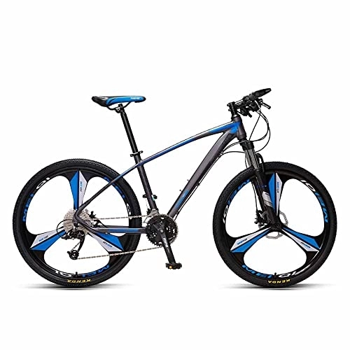 Mountain Bike : Bananaww Adult Mountain Bike, 26-Inch Wheels Lightweight Alloy Front Suspension, 27 / 30 / 33 Speed Gear System Dual Suspension Unisex Adult Mountain Bicycle with Front and Rear Mudguard