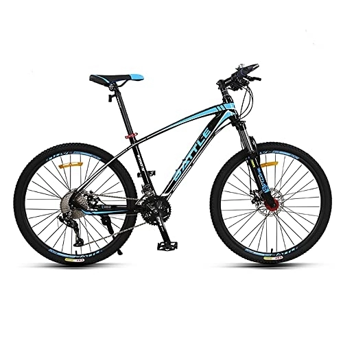 Mountain Bike : Bananaww Mountain Bike / Bicycles 26 Inch Wheel Lightweight Aluminium Frame, Suspension Mens Bicycle 33 Gears Dual Disc Brake with Hydraulic Lock Out Fork and Hidden Cable Design for Adults