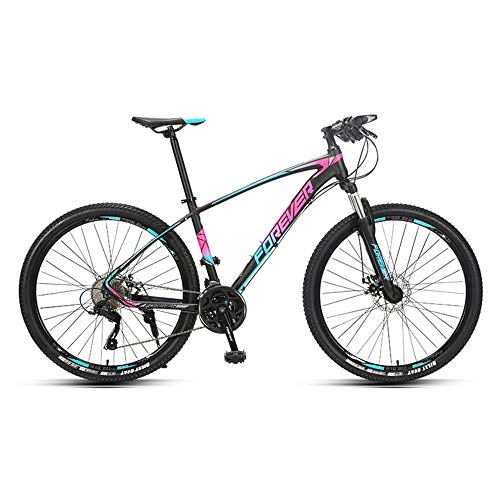 Mountain Bike : Bike, 27.5 inch Mountain Bike, 27 Speed Bicycle, with Ultra Light Aluminum Alloy Frame, for Adult and Teenagers, Easy to Install, Adapt to Various terrains / A / 175x95cm