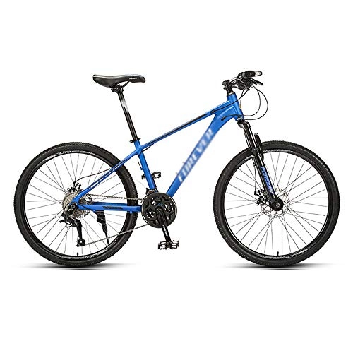Mountain Bike : Bike, Mountain Bike with 27 Speed | 26 inch All-Terrain Bicycle, with Adjustable Seat and Aluminum Alloy Frame, for Men or Women / D / 167x96cm