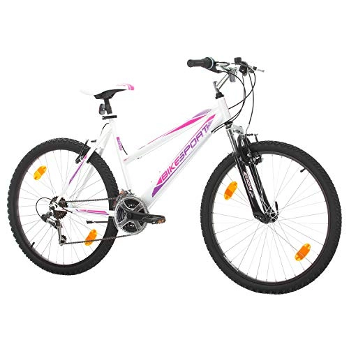 Mountain Bike : Bikesport Cheapest ADVENTURE, mtb bike lady 26 inch wheel, 18 sp. Shimano, V-brakes