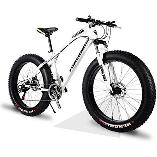 Mountain Bike : Cacoffay 26-inch, 27-speed, Off-road, Mountain Bike, Aluminum Frame, Oversized Bicycle Tires, Men and Women Off-road Vehicles