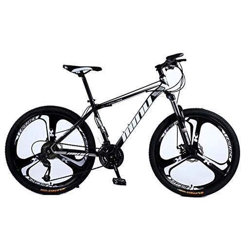 Mountain Bike : Caige 26 Inch Wheel Mountain Bike High-Carbon Steel Hardtail Bicycles 21 Speed, 24 Speed, 27 Speed, 30 Speed Bike Kit, B, 27 speed