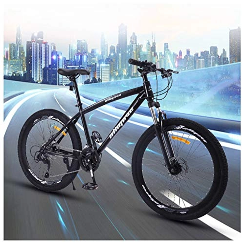 Mountain Bike : CDBK Mountain bike male speed off-road bicycle double shock-absorbing racing 30-speed adjustable bicycle 26 inches 17 inches