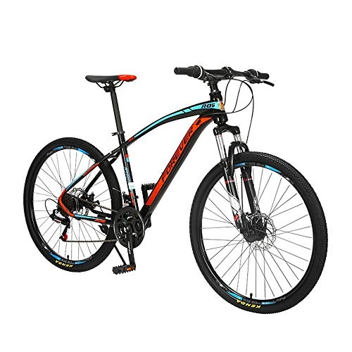 Mountain Bike : CHEZI Mountain Bike Disc Brakes for Shock Absorbers with Aluminium Frame by Mountain Bike for Men and Women Students Bicycle 27 Speed 26 Inches