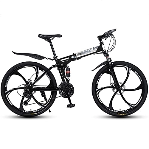 Mountain Bike : Children's bicycle Mens and Women Mountain Bike, Full Suspension 24 Speed ​​Gears Disc Brakes Mountain Bicycle with Double Shock Absorbers for Men and Women ( Color : Style1 , Size : 26inch24 speed )