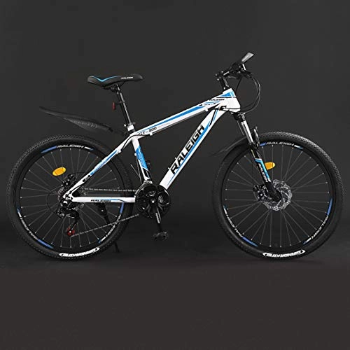 Mountain Bike : CPY-EX 24 Inch, Mountain Bike, 21 / 24 / 27 / 30 Speed, Mudgard Set, Double Disc Brake, Black Red, Black And White, Black Blue, White Blue, Spokes, C, 24