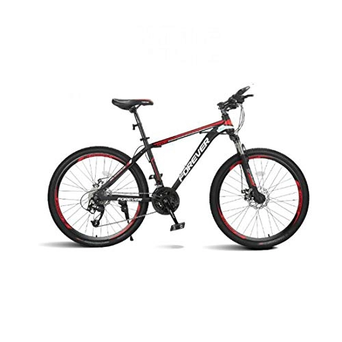 Mountain Bike : CPY-EX 60Inch Mountain Bikes 24 Speed Mountain Bike 24 Inches Wheels Bicycle, White, Red, Blue, A1