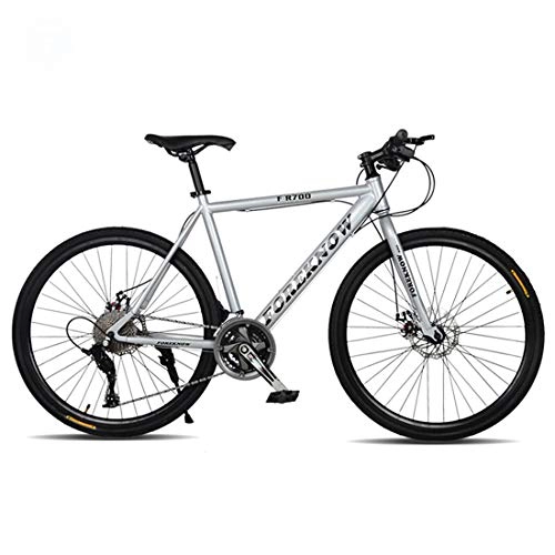 Mountain Bike : CPY-EX Mountain Bike, 26-Inch Mountain Bike, 21-Speed / 24-Speed / 27-Speed Commuter, Dual Disc Brakes, Male And Female Student Bicycles-Spoke Wheels, B, 24