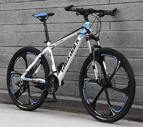 Mountain Bike : CSS Adult Mountain Bike 26 inch 21 / 24 / 27 / 30 Speed Oil Disc One Wheel Off-Road Speed Bicycle Male Student Shock Bicycle 6-6, 30