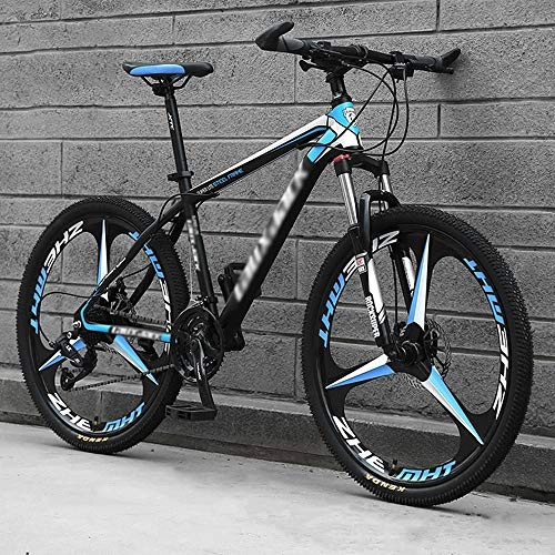 Mountain Bike : DFEIL 26 Inch Cross-country Mountain Bike, High-carbon Steel Hardtail Mountain Bike, Mountain Bicycle With Front Suspension Adjustable Seat (Color : 24 speed)