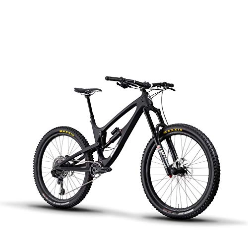 Mountain Bike : Diamondback Bicycles Unisex's Mission 1C, Carbon Full Suspension Mountain Bike, 15, Matte Black, S