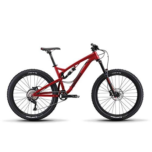 Mountain Bike : Diamondback Bicycles Unisex's Release 1, Full Suspension Mountain Bike, 15.5, Red, SM / 15.5