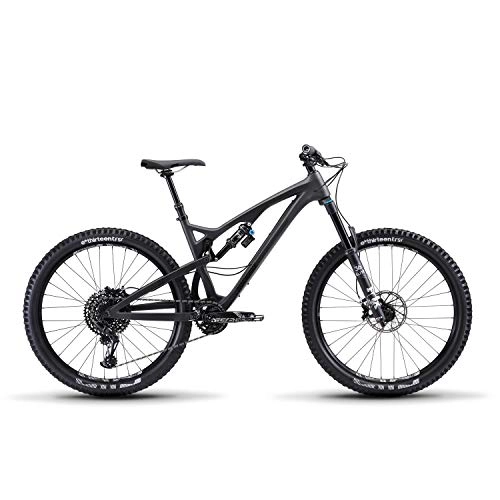 Mountain Bike : Diamondback Bicycles Unisex's Release 5C, Full Suspension Mountain Bike, 19, Raw Carbon Matte, LG / 19