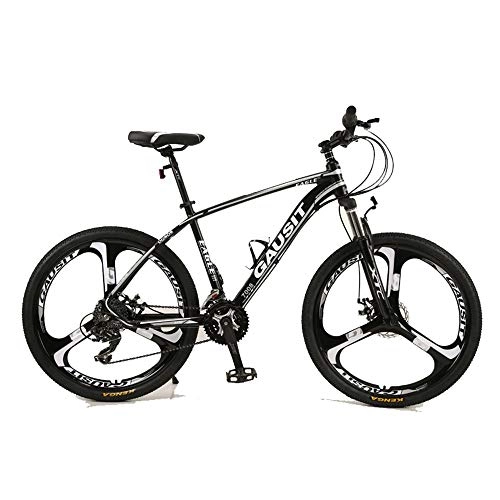 Mountain Bike : DRAKE18 Adult mountain bike, 26 inch 30 speed shift shock absorber front and rear disc brakes hard tail male female outdoor riding trip, D
