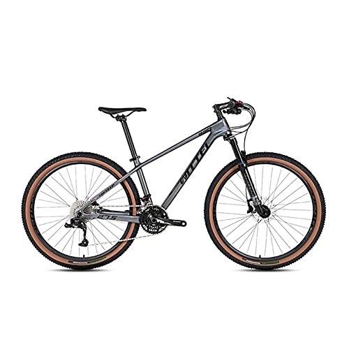 Mountain Bike : DSENIW 27.5 / 29 Inch Mountain Bike for Adult And Youth, 30 Speed Lightweight Mountain Bikes, Hydraulic Brake, Mens Frame Sizes, Multiple Colors, Gray, 29 * 19 inch