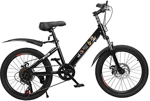 Mountain Bike : Dual Suspension Mountain Bikes Comfort & Cruiser Bikes 20 Inches Wheel Mountain Bike City Road Bicycle Variable Speed For Children (Color : Black Size : 21 speed)-7_speed_Yellow