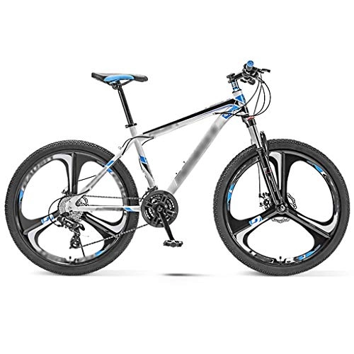 Mountain Bike : DXIUMZHP Dual Suspension Full Suspension Mountain Bike, Off-road Mountain Bikes, 30-speed Adjustable Road Bike, 3 Knife Wheels, 24 / 26 Inch Wheels, With Lock-Out Suspension Fork