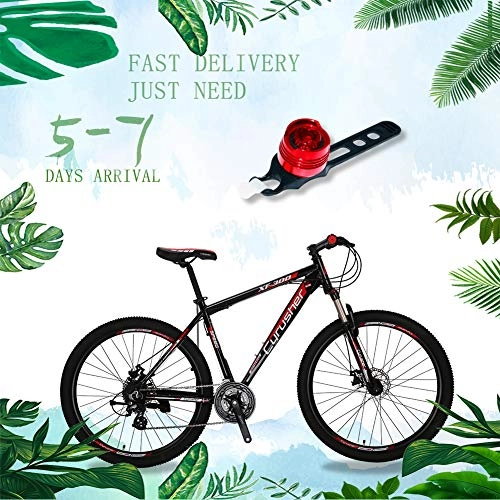 Mountain Bike : Extrbici XF300 New Mountain Bike 24 Speed Shimano Shifting Gears 27.5' Tyre 19 Inch Aluminum Alloy Frame Fork Suspension with Lockout MTB Hardtail Mountain Bicycle Mechanical Dual Disc Brake