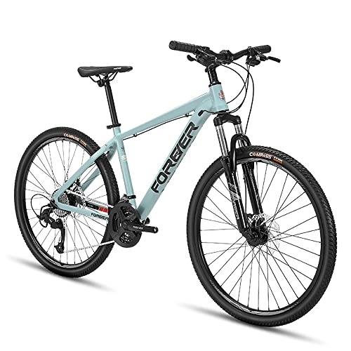 Mountain Bike : FAXIOAWA 24 / 26-inch Mountain Bike, 27 Speed Mountain Bicycle With Lightweight Alloy Frame and Double Disc Brake, Front Suspension Shock-Absorbing Men and Women's Outdoor Cycling Road Bike