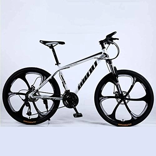 Mountain Bike : FDSAD Adult Mountain Bike, Beach Snowmobile Bicycle, Double Disc Brake Bikes, 26 Inch Aluminum Alloy Wheels Bicycles, Man Woman General Purpose, D, 27speed