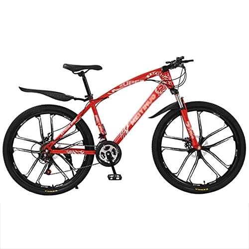 Mountain Bike : FETION Children's bicycle 26 inch Mountain Bicycle 21 Speed Shifters Mountain Bike Steel Frame With Shock Absorbers For Youth Adult / 8572 (Color : Style4, Size : 26inch21 speed)