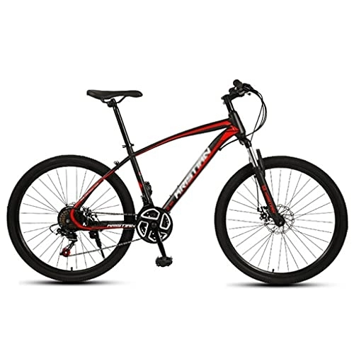 Mountain Bike : FETION Children's bicycle 26 inch Mountain Bike Adults Mountain Trail Bicycle High Carbon Steel Bold Suspension Frame 27 Speed ?Dual Disc Brake27 Speed ?Suspension Fork for Men and Women / 8758