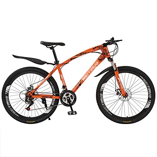 Mountain Bike : FETION Children's bicycle 27 Speed Shifters Mountain Bike, Aluminum Steel Frame 26 inch Mountain Bicycle with Shock Absorbers for Youth Adult / 8566 (Color : Style3, Size : 26inch21 speed)