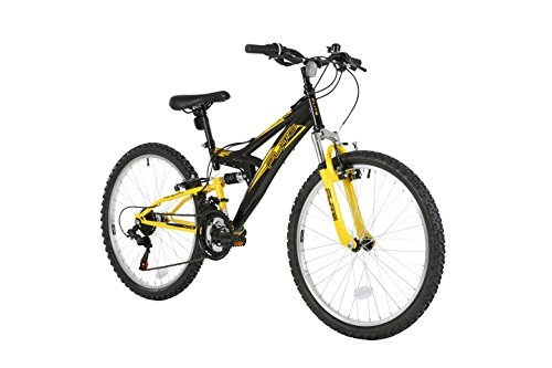 Mountain Bike : Flite Boy Taser Mountain Bike, Black / Yellow, One Size