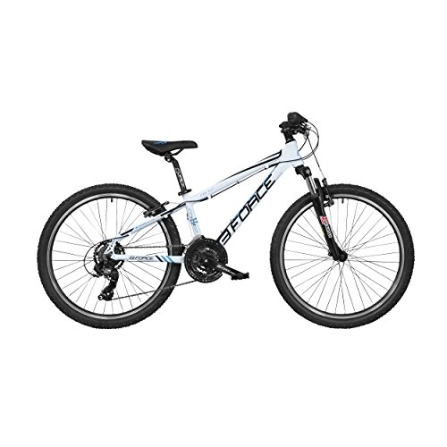 Mountain Bike : Force Forkys 24MTB Youth Ages 8-10, White