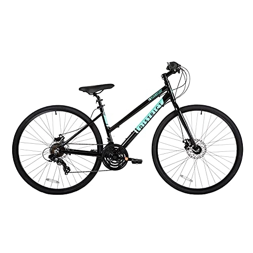 Mountain Bike : Freespirit District 700c Wheel Ladies Sports Hybrid Bike - 19