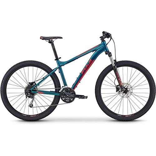 Mountain Bike : Fuji Addy 27.5 1.5 Hardtail Bike 2019 Green Lagoon 38cm (15") 27.5" (650b)