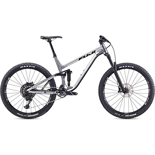 Mountain Bike : Fuji Auric 27.5 1.1 Full Suspension Bike 2019 Silver 43.5cm (17") 27.5" (650b)