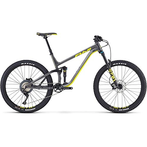 Mountain Bike : Fuji Auric 27.5 1.3 Full Suspension Bike 2019 Satin Charcoal 43.5cm (17") 27.5" (650b)