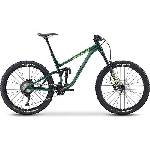 Mountain Bike : Fuji Auric LT 27.5 1.3 Full Suspension Bike 2019 Forrest Green 43.5cm (17") 27.5" (650b)