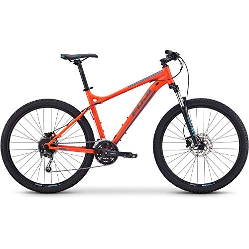 Mountain Bike : Fuji Nevada 27.5 1.5 Hardtail Bike 2019 Satin Red Orange 38cm (15") 27.5" (650b)