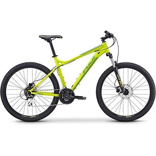 Mountain Bike : Fuji Nevada 27.5 1.7 Hardtail Bike 2019 Satin Lime Green 33cm (13") 27.5" (650b)