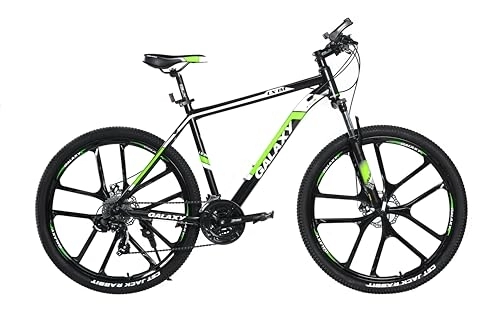 Mountain Bike : Galaxy Adult Mens Mountain Bikes 27.5 inch Aluminium Alloy MTB Suspension Lightweight Alloy Bicycle with Shimano 24 Gears Dual Disc Brake & Hidden Cable Alloy Frame Bike for Men Women