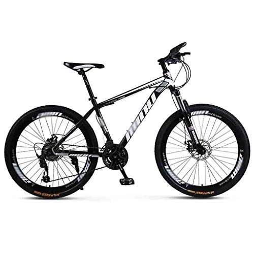 Mountain Bike : GAOTTINGSD Adult Mountain Bike Bicycle Mountain Bike Adult Men MTB Light Road Bicycles For Women 24 Inch Wheels Adjustable Speed Double Disc Brake (Color : Gray, Size : 21 Speed)