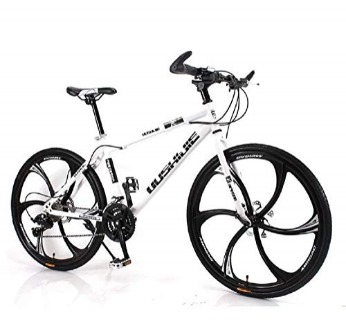Mountain Bike : GDDYQ Bicycle, Lightweight 24-Speed Mountain Bike, Sturdy Alloy Frame Disc Brake 26 Inch for Men And Women Riding