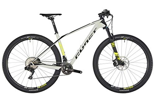 Mountain Bike : Ghost Lector 8.9 LC 29" smoke gray / night black / neon yellow Frame size XL | 54cm 2019 MTB Hardtail