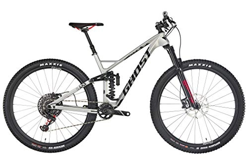 Mountain Bike : Ghost SL AMR 9.9 LC 29" iridium silver / jet black / riot red Frame size L | 48cm 2019 MTB Full Suspension