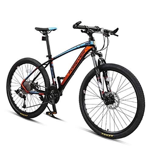 Mountain Bike : GJNWRQCY Fashion Aluminum Frame City Cycling 27-Speed 26-Inch Mountain Bike