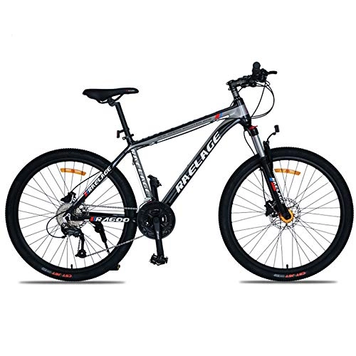 Mountain Bike : GQFGYYL-QD Mountain Bike with Adjustable Seat and Shock Absorption, Hydraulic Disc Brake Mountain Bicycle 27.5 Inches 33 Speed, for Adults Outdoor Riding, 2