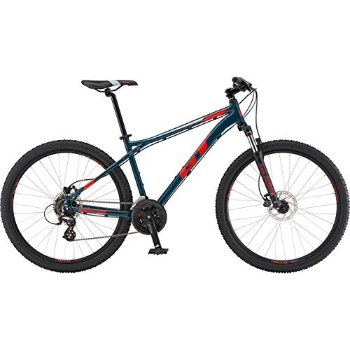 Mountain Bike : GT 27.5" M Aggressor Expert 2019 Complete Mountain Bike - Slate Blue (Ex Display)